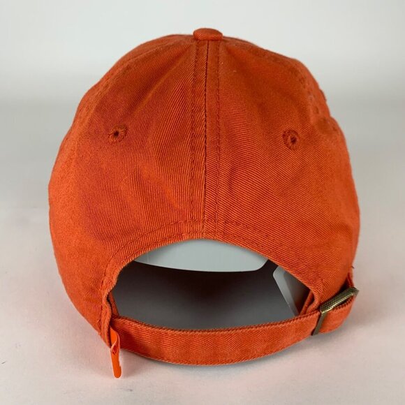 Clemson Tigers NCAA Orange 47 Brand Clean Up Relaxed Fit Strapback Adjustable Ha - Picture 3 of 6